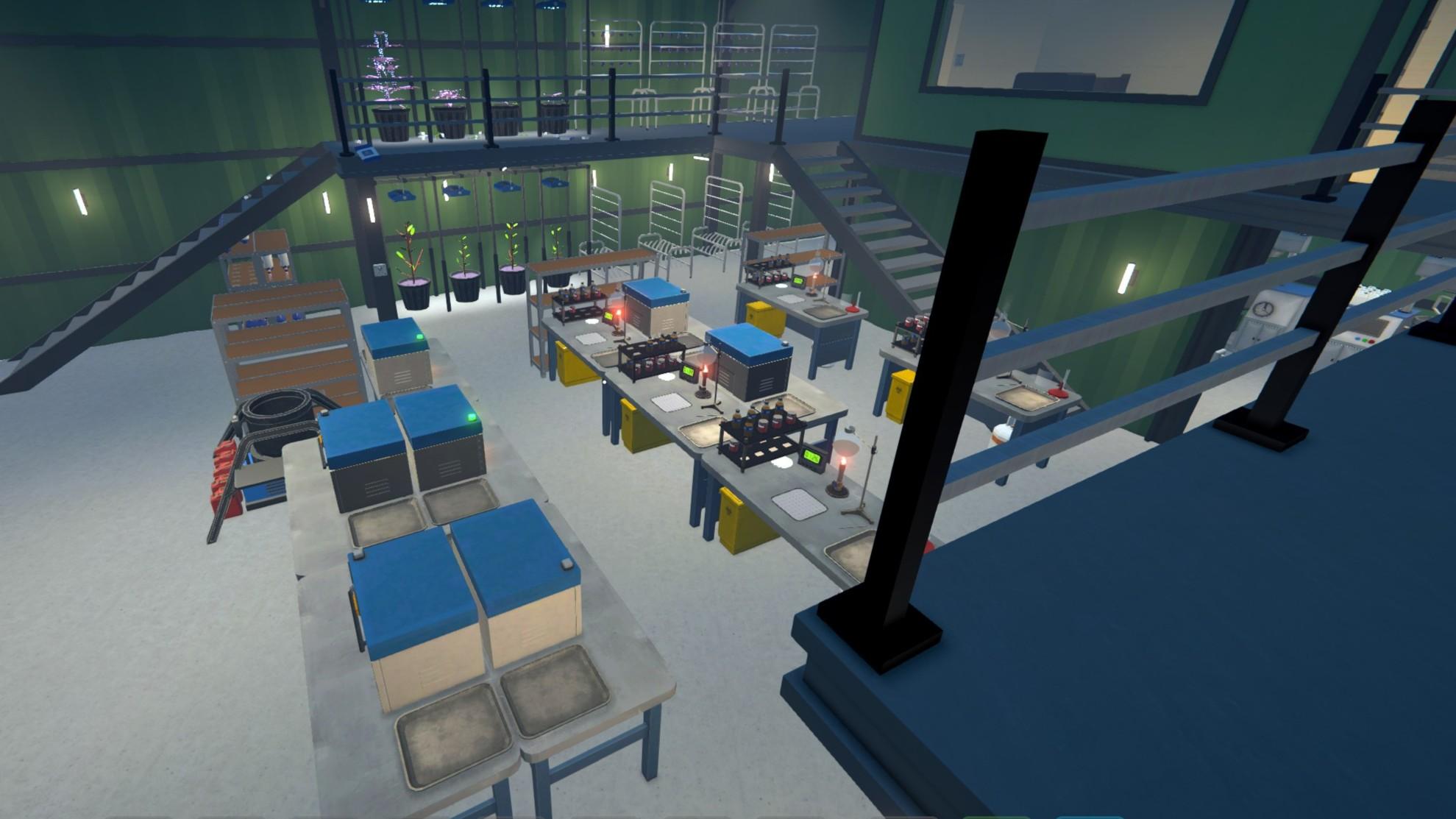 the docks warehouse in schedule I bustling with activity