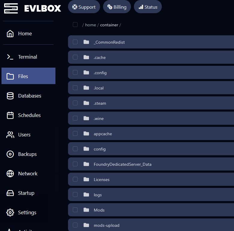 Mods Upload Directory