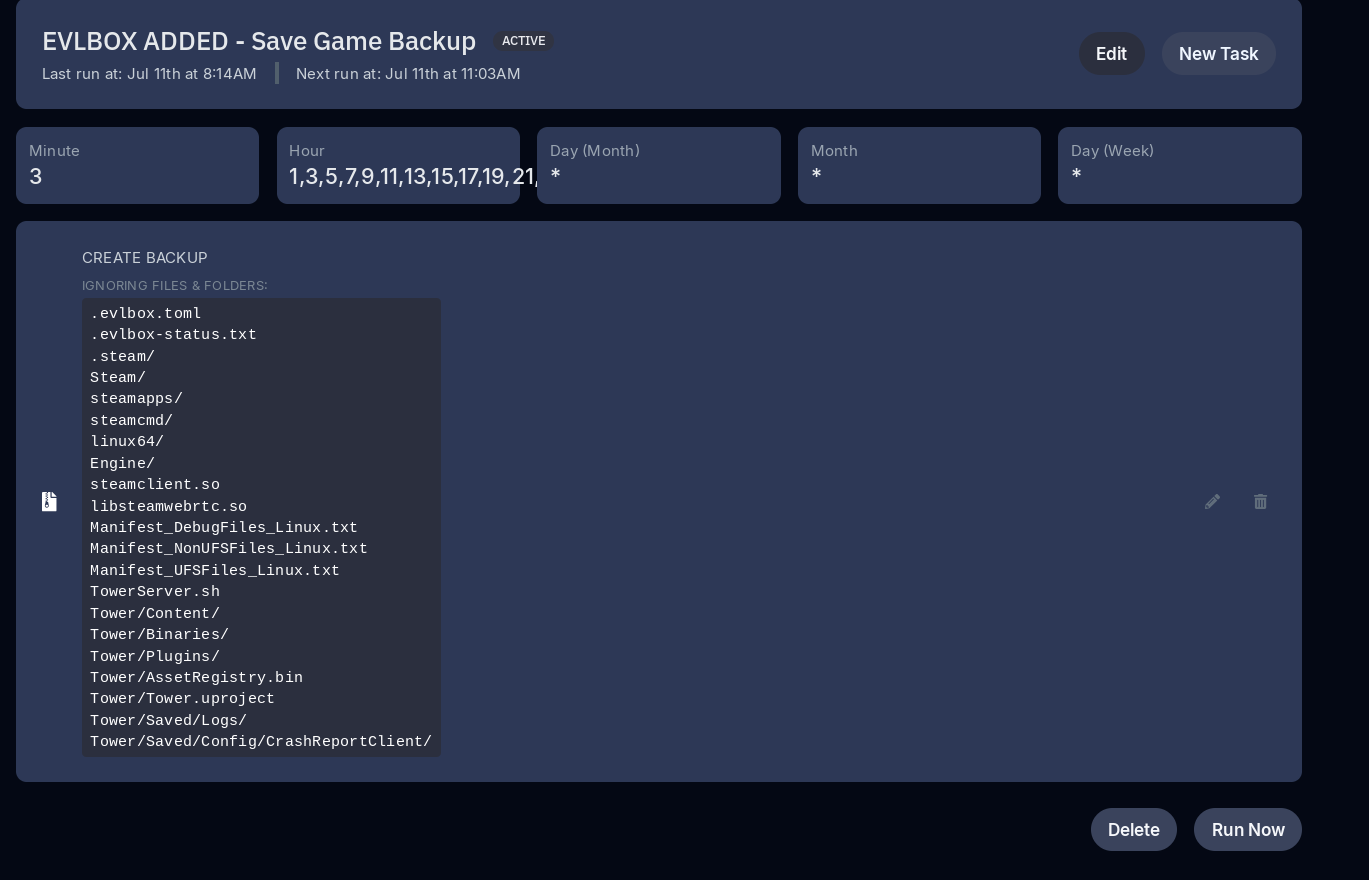 evlbox-added-backup-schedule