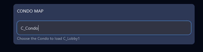 Condo Map Folder Example