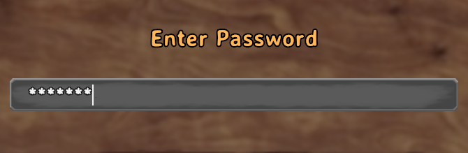 Valheim Enter Password prompt shown while connecting
