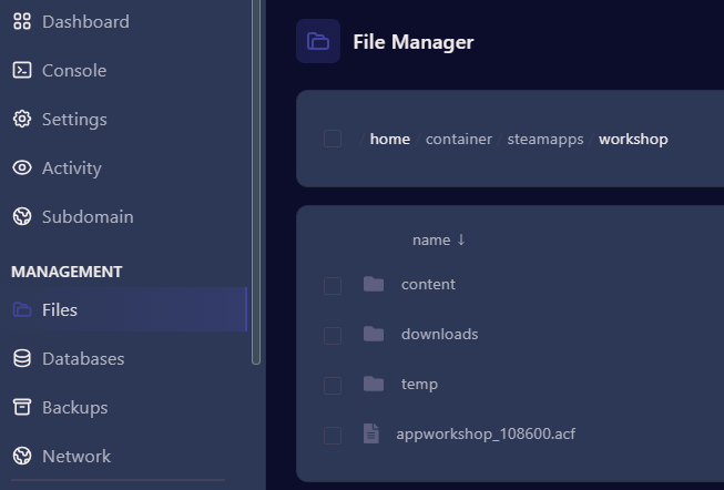 Steamapps Workshop Folder